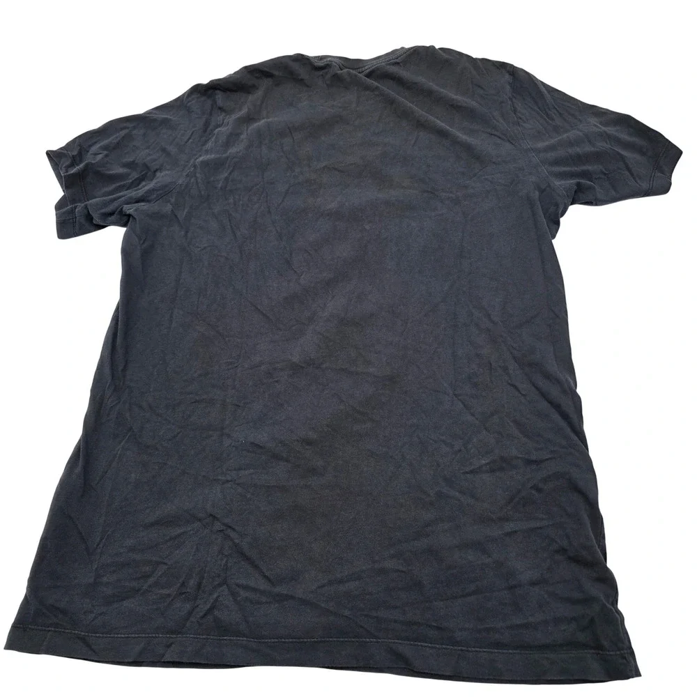 Streetwear Nike Graphic T-Shirt Men Large Black Just Do It Logo Short Sleeve Tee